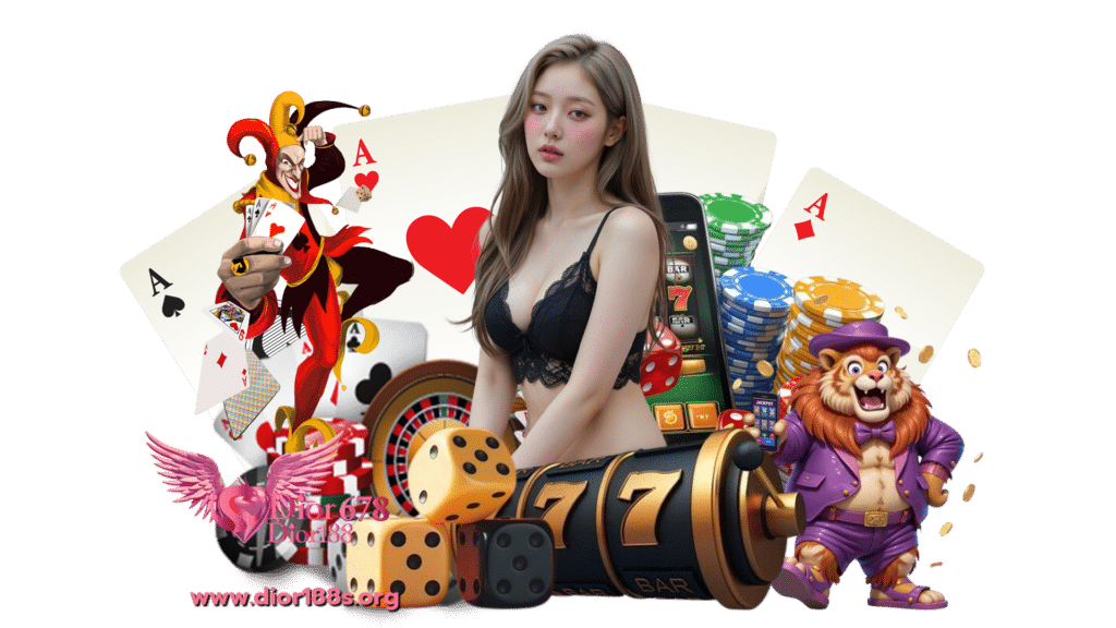 dior188 เกมพนันออนไลน์ตัวแม่ ใช้งานได้จบครบครันในบัญชีเดียว